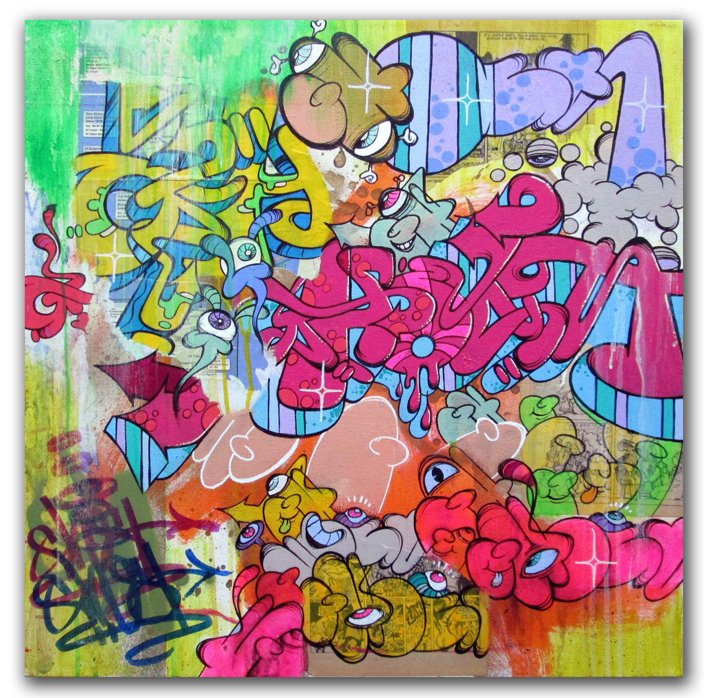 GHOST- "Untitled" Canvas