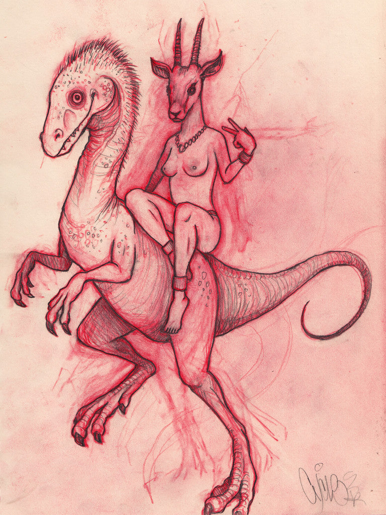 CYCLE - "Gazelle Dino Girl"