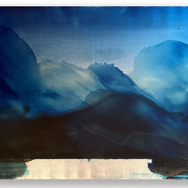 Richard Hambleton "Blue Landscape"
