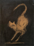 Richard Hambleton "CAT" Painting