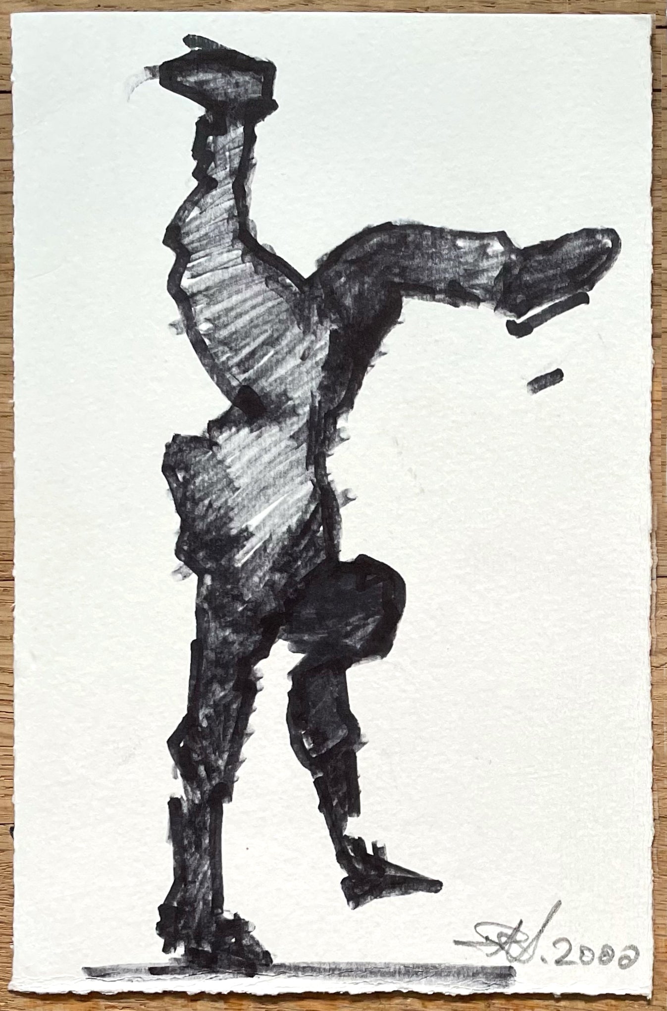 Richard Hambleton - "Shadow man"