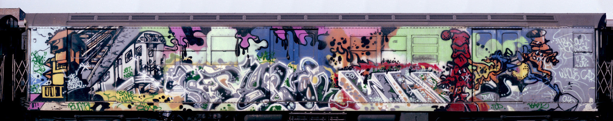 Henry Chalfant  -  "NOC Style Wars Train Car"