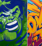 SEEN "HULK" Aerosol on Canvas