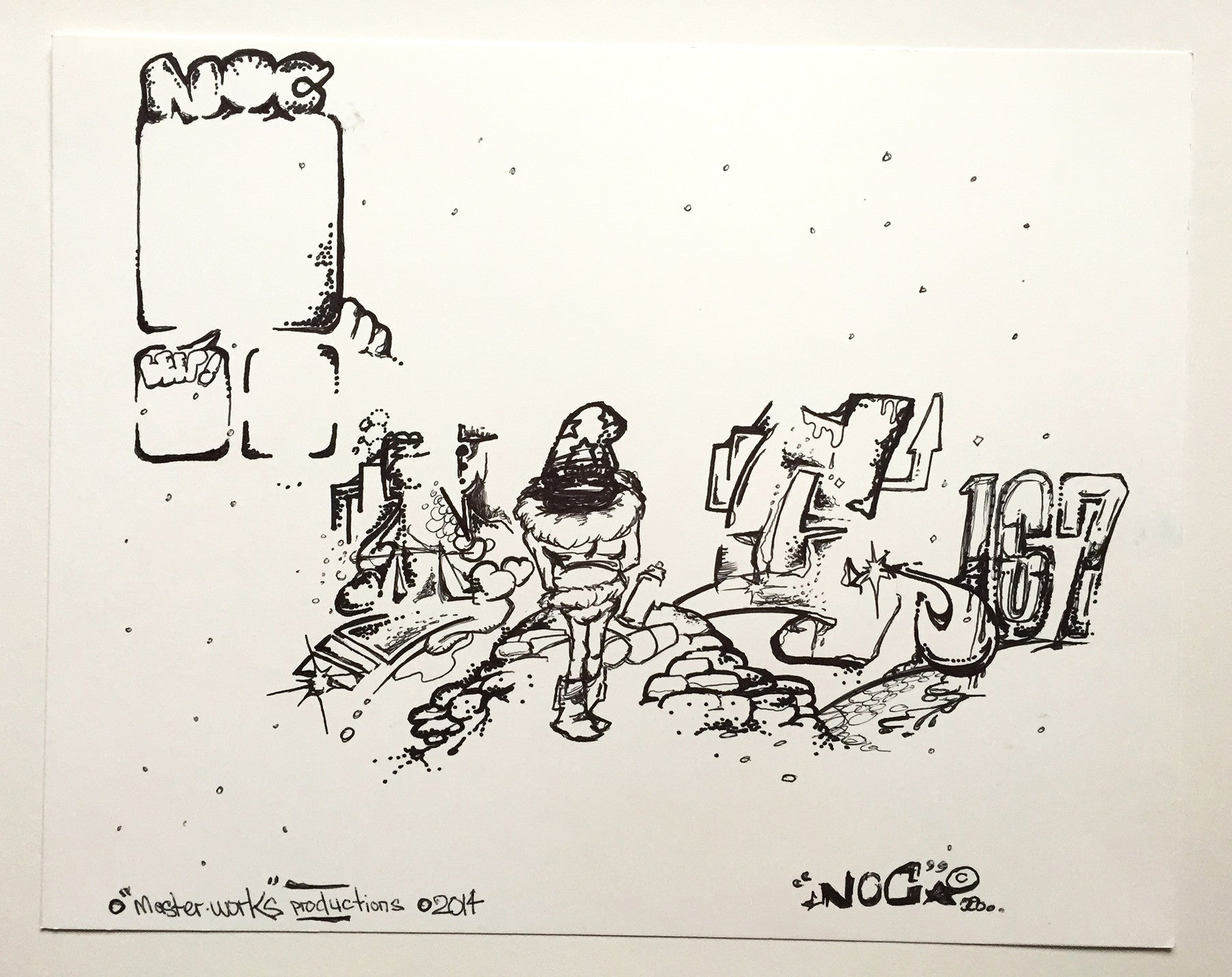 NOC 167 - "NOC"  Drawing #8
