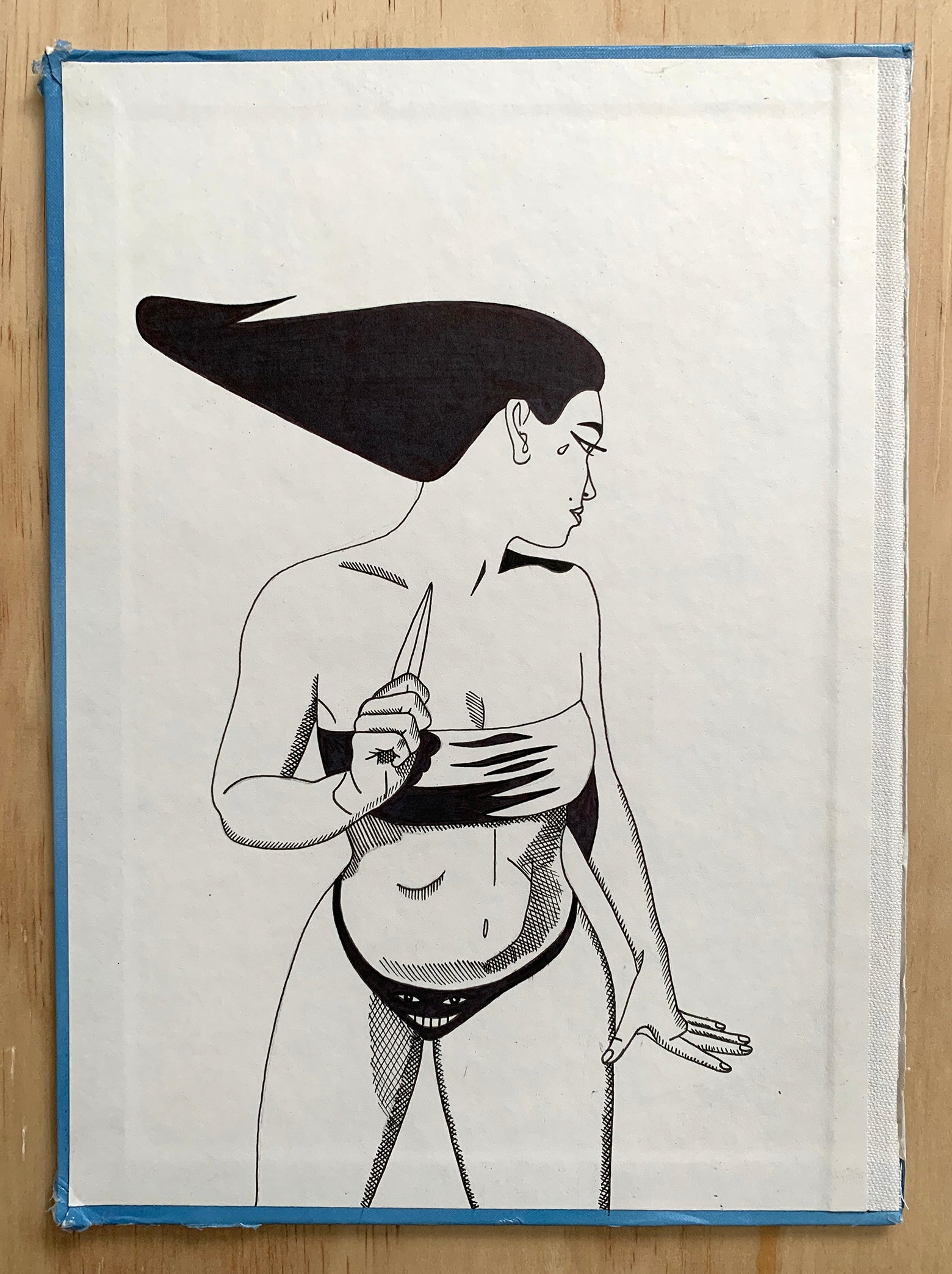 ALBERT REYES "Untitled" Drawing