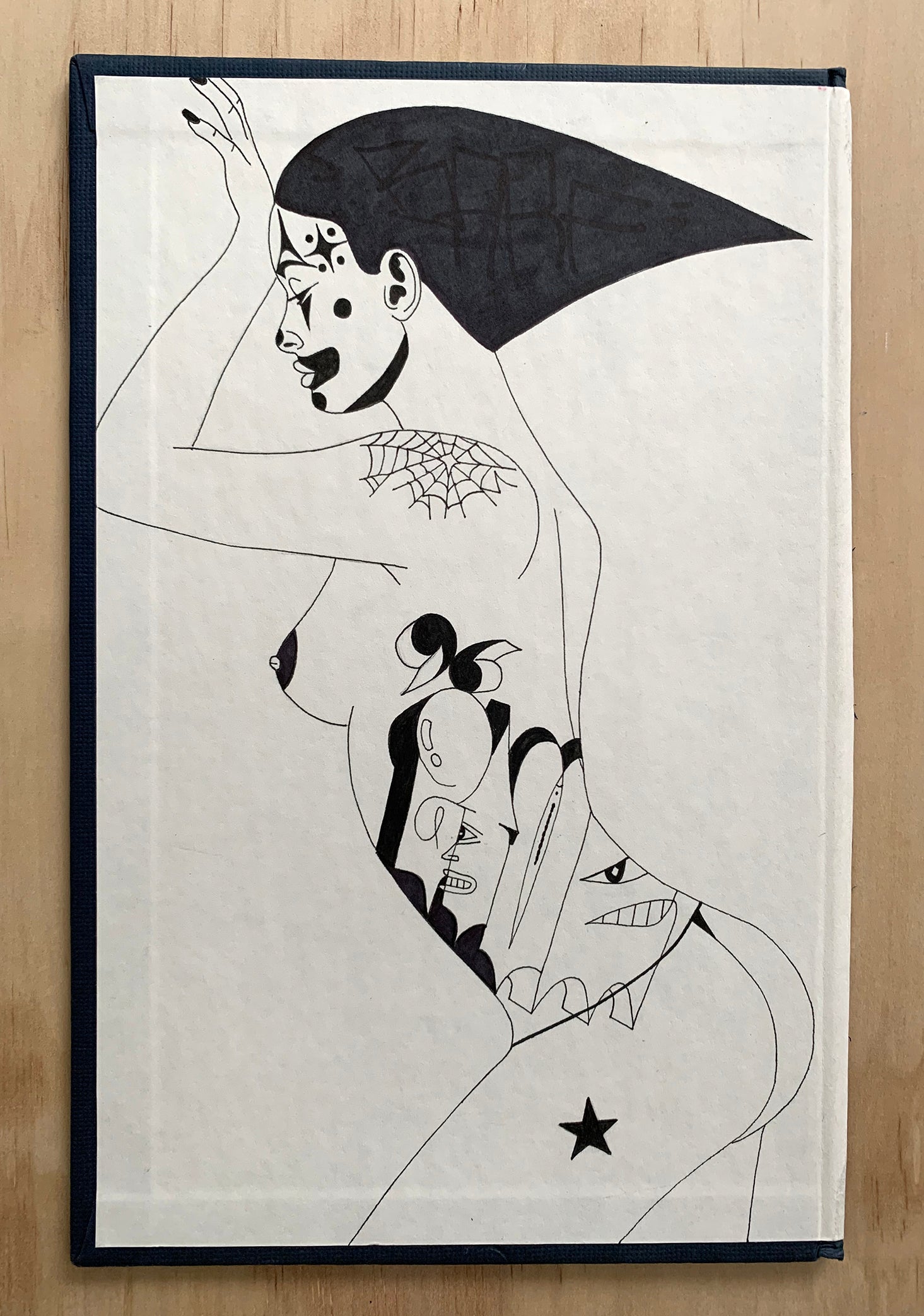 ALBERT REYES "Untitled" Drawing