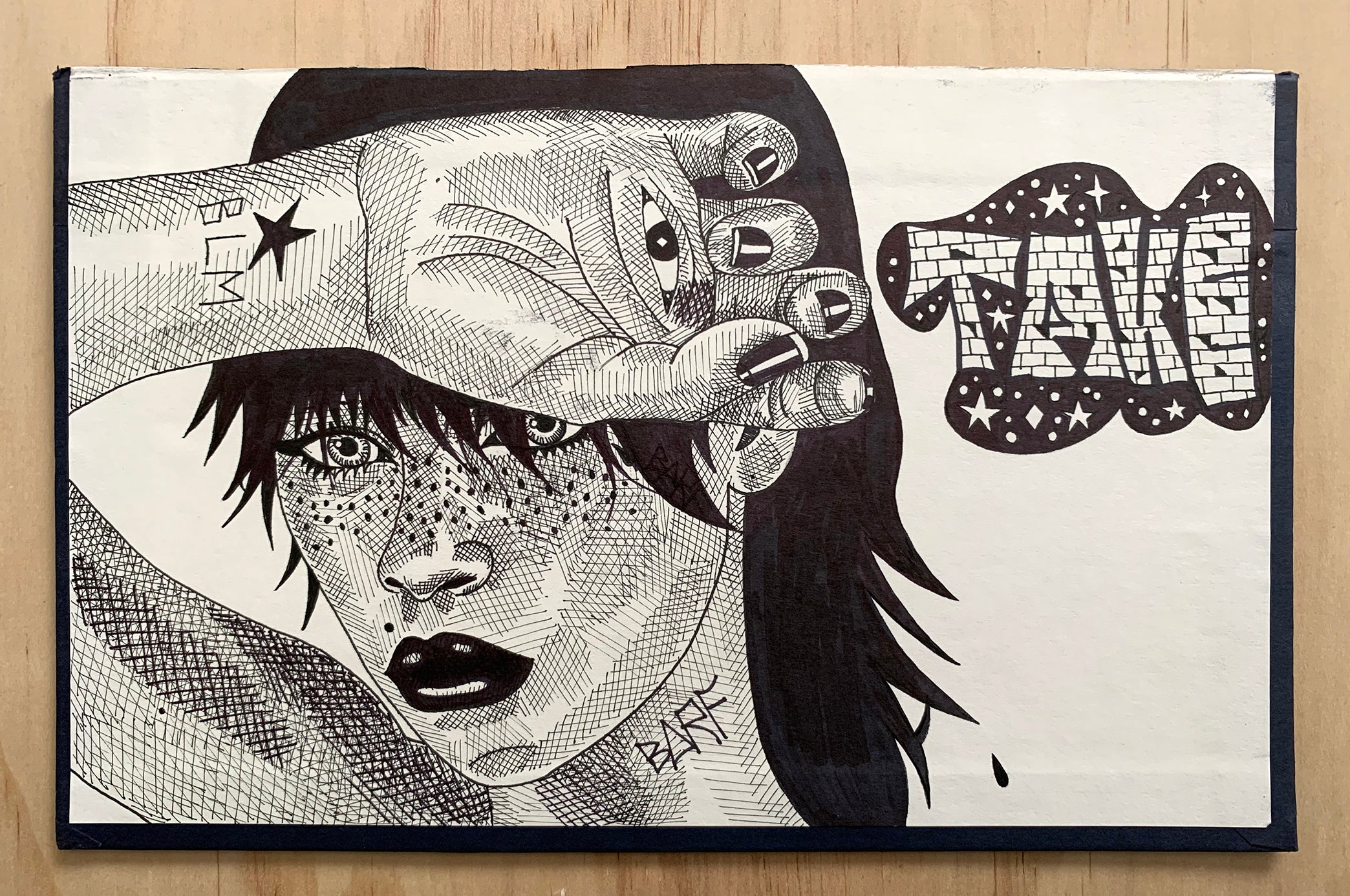 ALBERT REYES "TAKE" Drawing