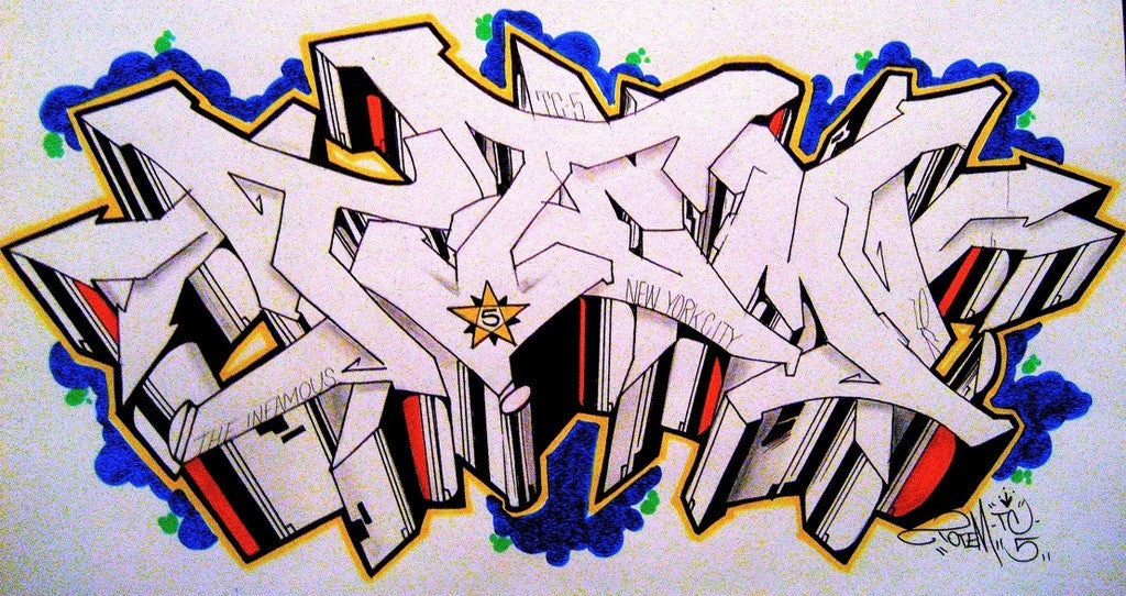 TOTEM- "Wicked"  Blackbook Drawing #1