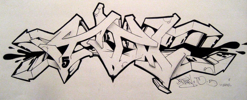 TOTEM- "Darkside"  Blackbook Drawing #2