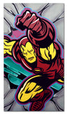 GRAFFITI ARTIST SEEN  -  "Ironman"  Aerosol on  Canvas
