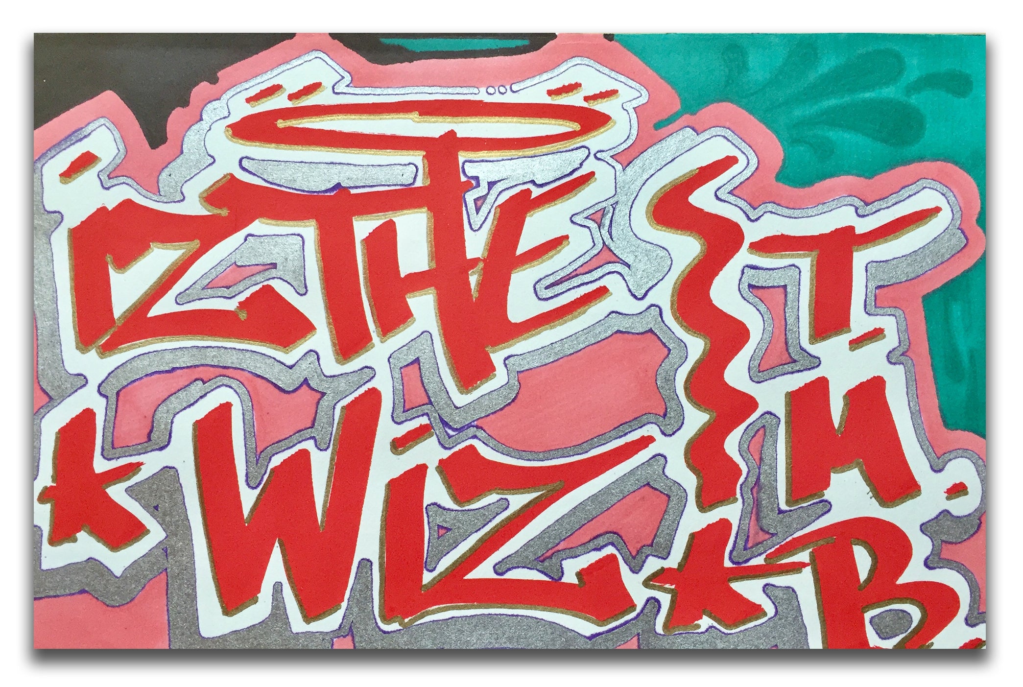 IZ THE WIZ - "IZ THE WIZ" Drawing