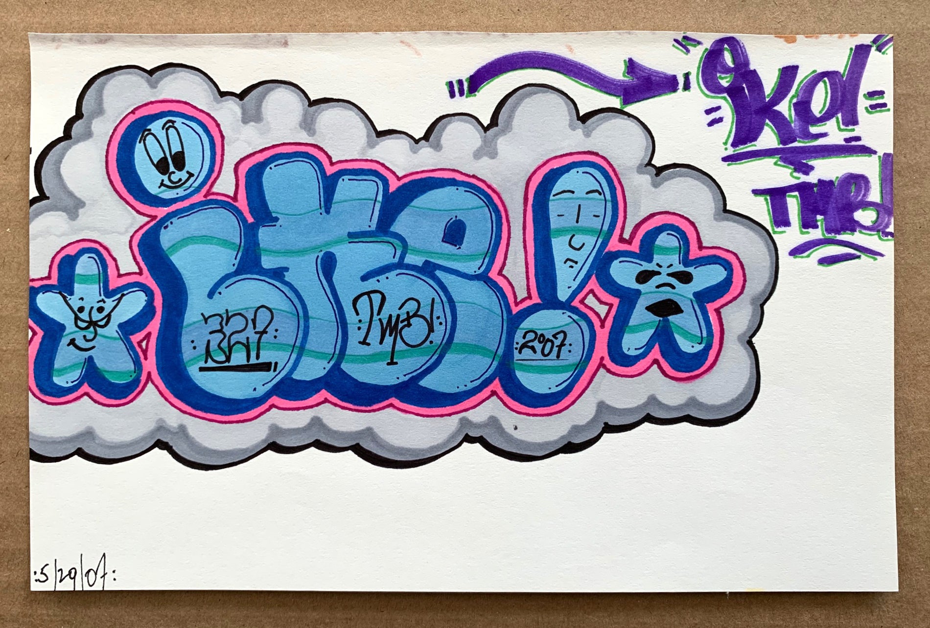 IZ THE WIZ - "IKE TMB" Drawing