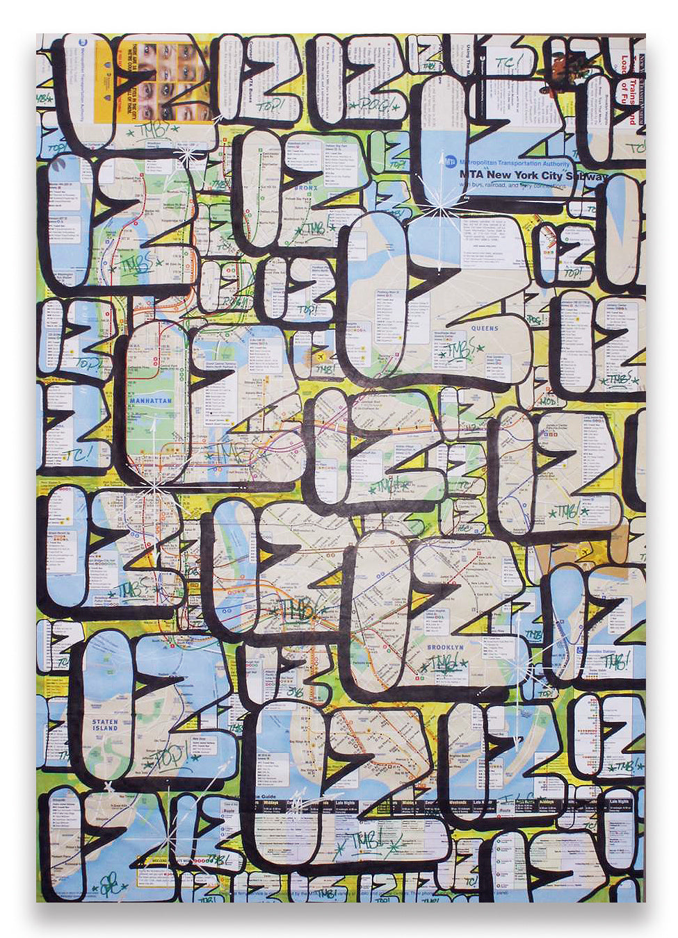 IZ THE WIZ - "IZ"  Map