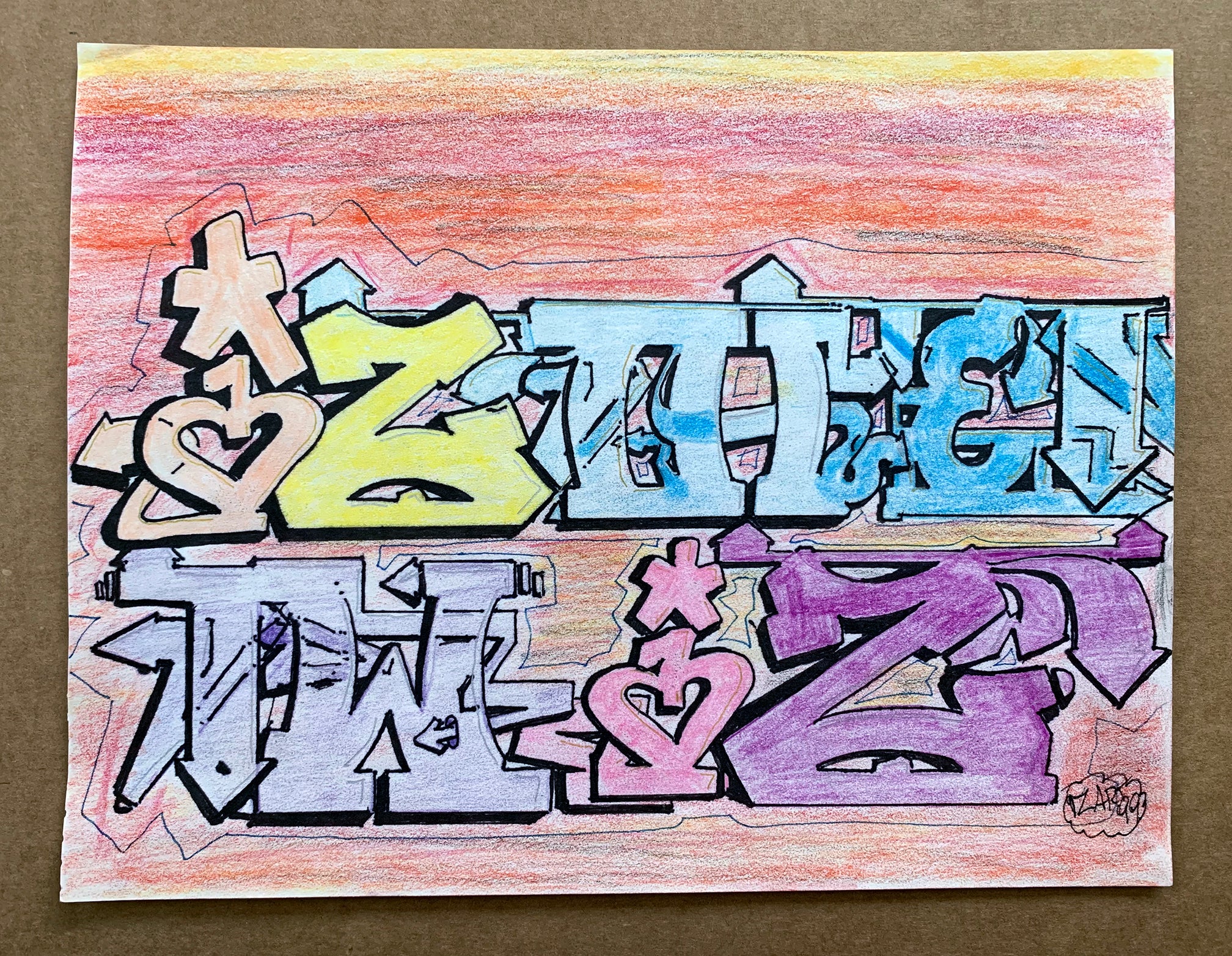 IZ THE WIZ - " IZ THE WIZ" Drawing