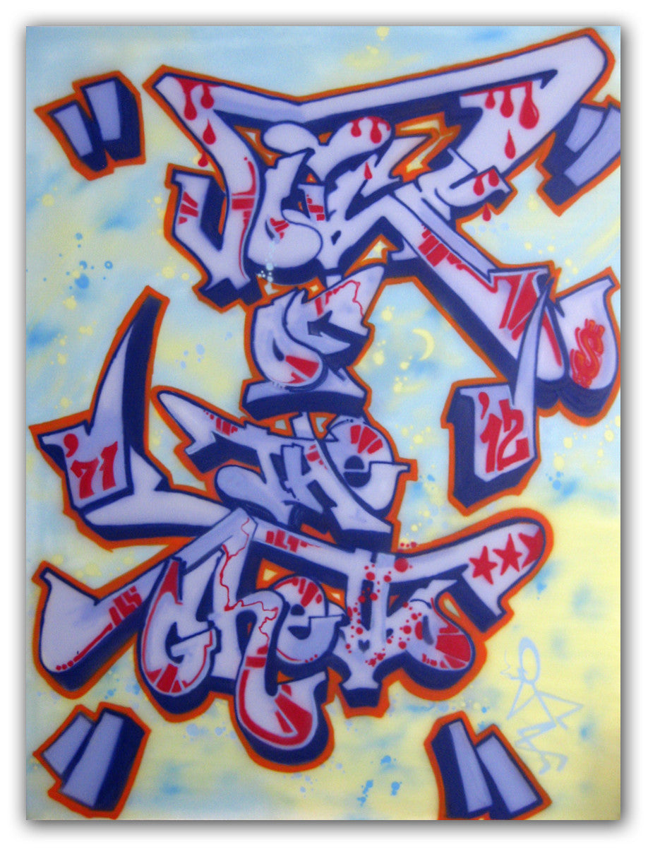 IVORY  "Voice of The Ghetto" Painting