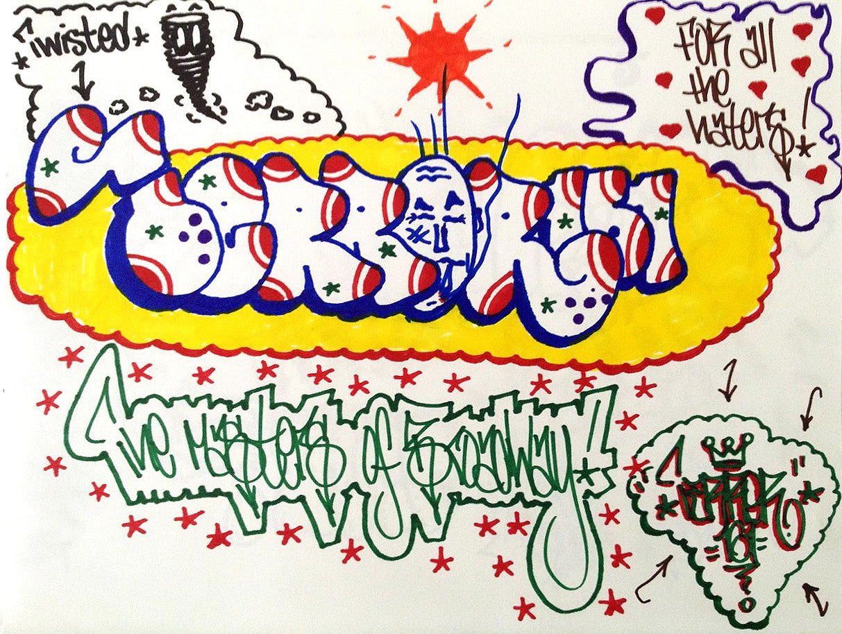 TERROR 161 "Twisted" Drawing