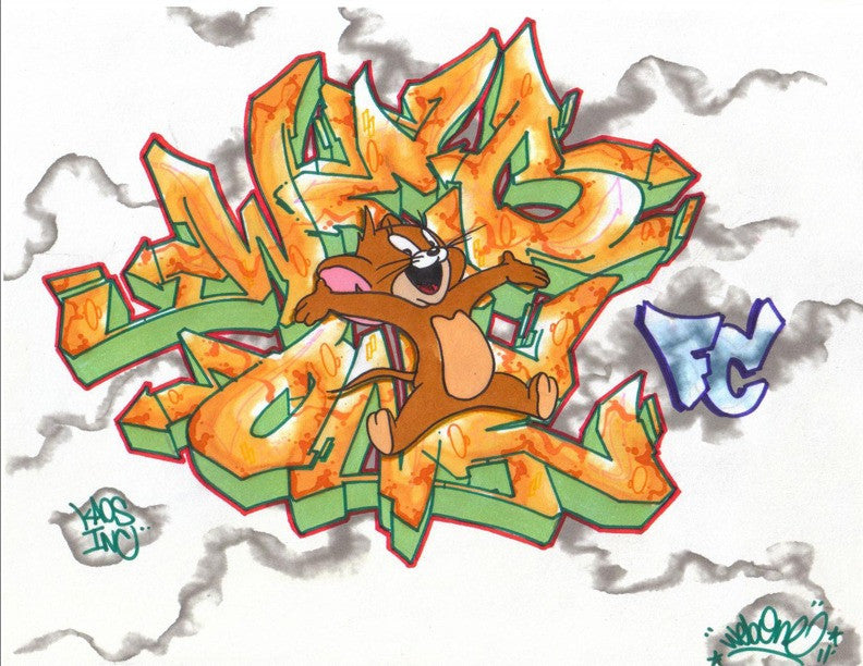 WEB ONE - TC5 - "Jerry"  Blackbook Drawing