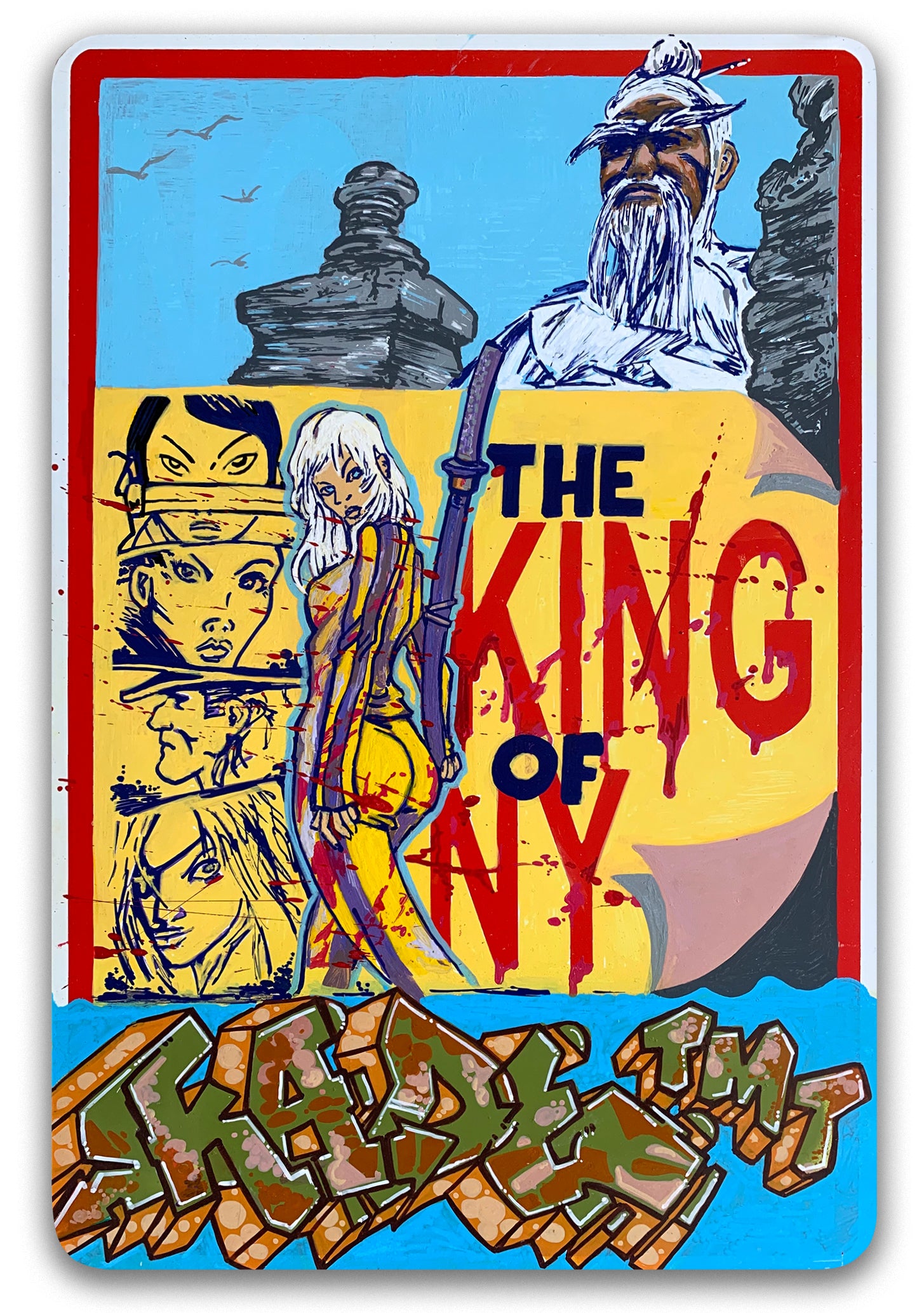 KADE TMT - "The King of NY"  No Parking Sign