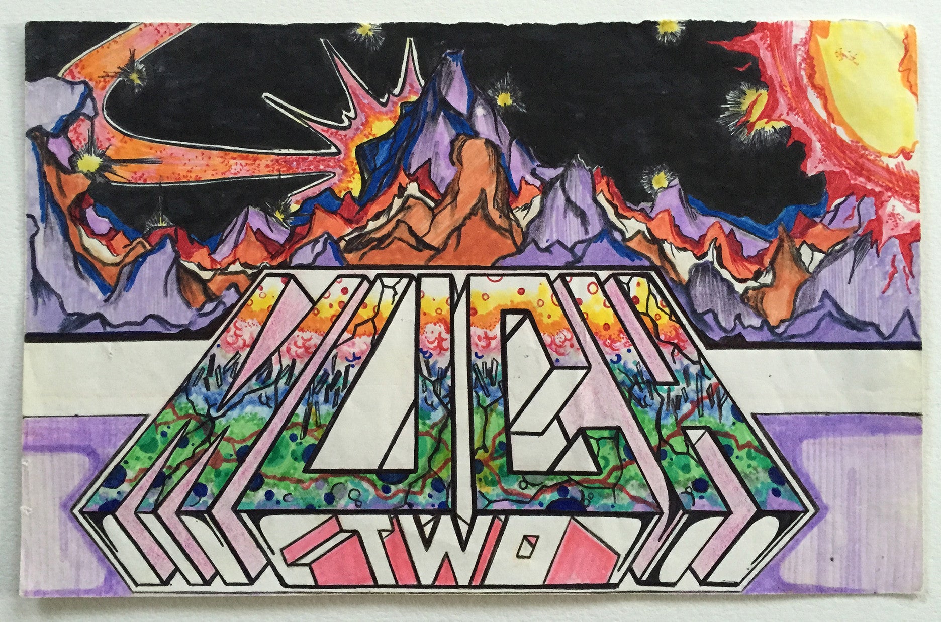 KASE2  CASE2 -  "MUCH TWO"  Black Book Page