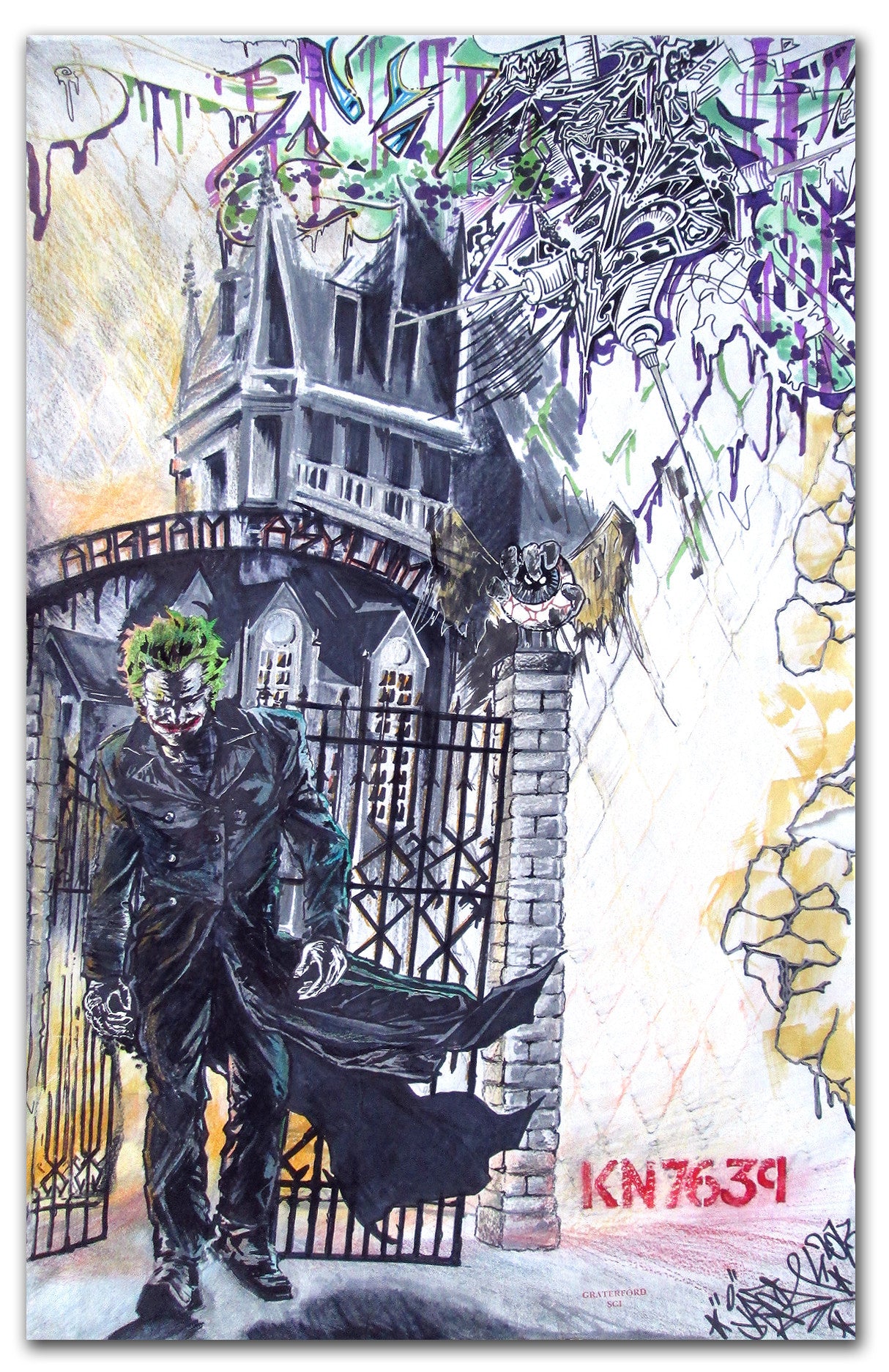 KLASS RTW - "Leaving the Asylum" Drawing