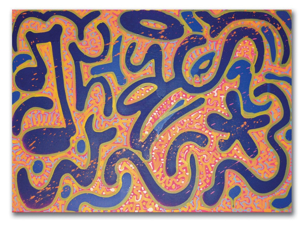 LA II - "Sparks" Painting