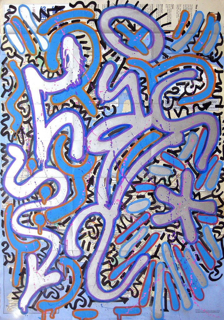 LA II - "Untitled" NYC Transit Map