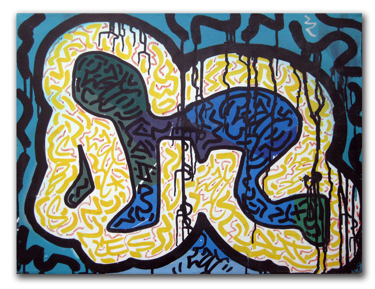 LA II - "Multi Baby"  Painting 1983