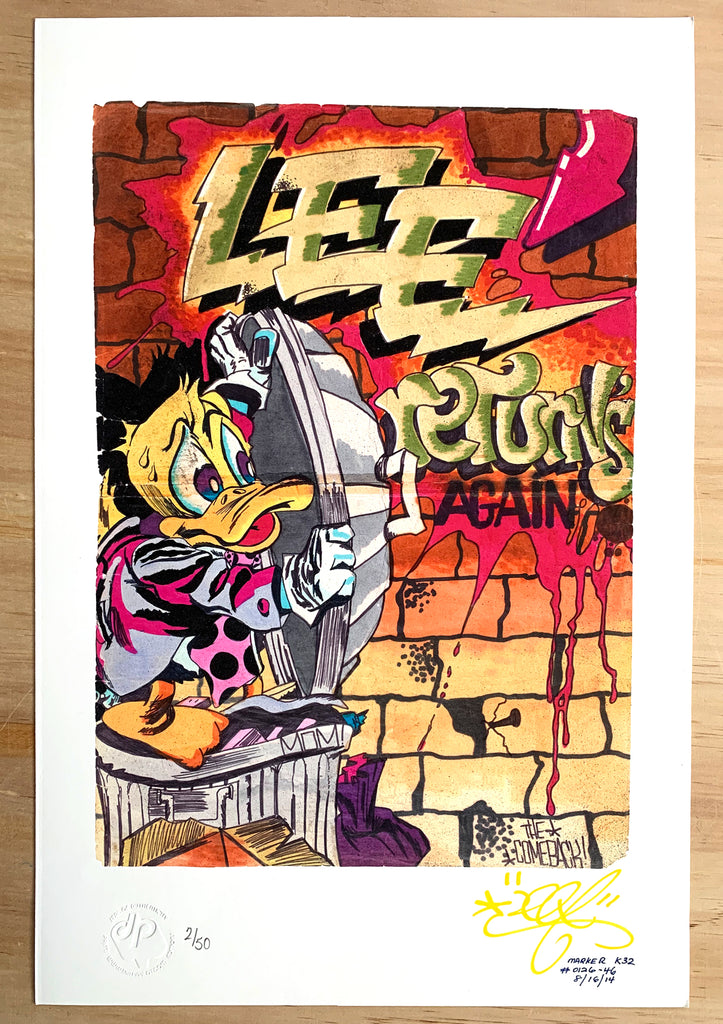 BSF Lee Quinones Tシャツ Graffiti Spray Cap Lee Quiñones - Fifty Years of New York Graffiti Art and Beyond