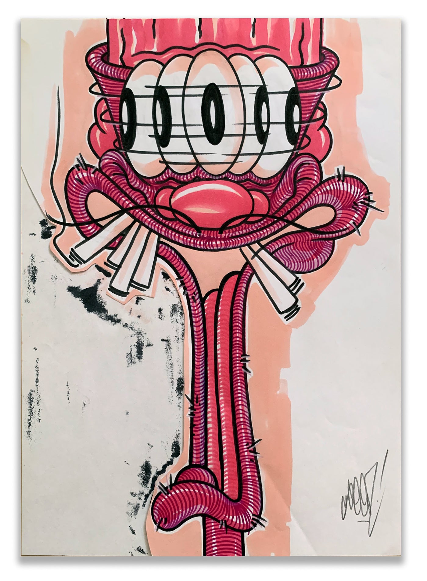 SEEN - "Looney Lenny" - Drawing