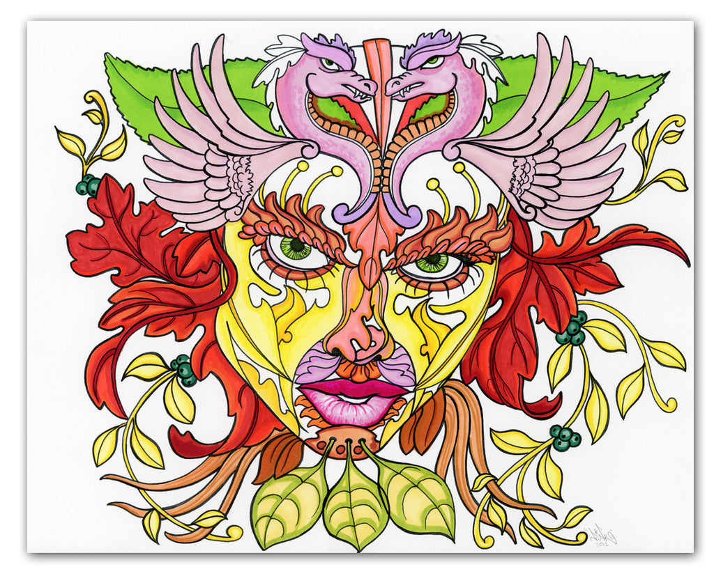 LADY PINK -  Lady of the Leaf