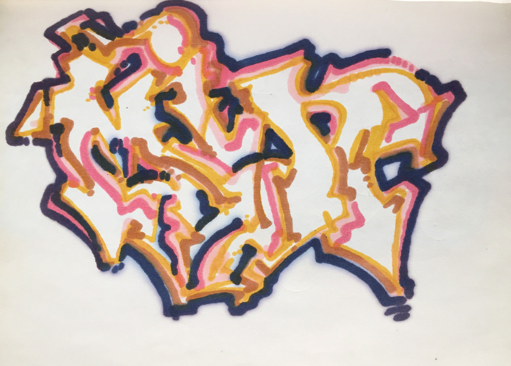 MIN ONE -"Untitled  1984 " BlackBook