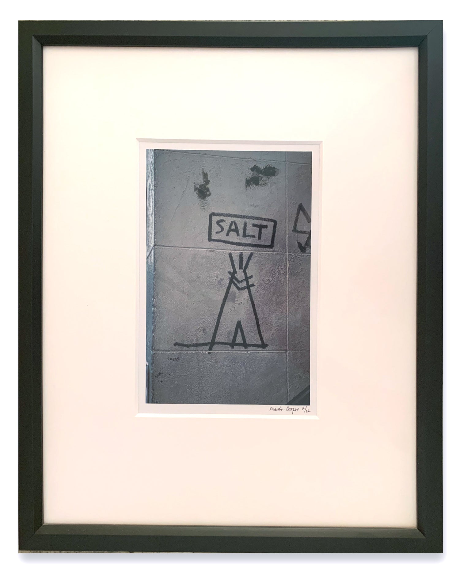 Martha Cooper- "Basquiat - Salt" Photo