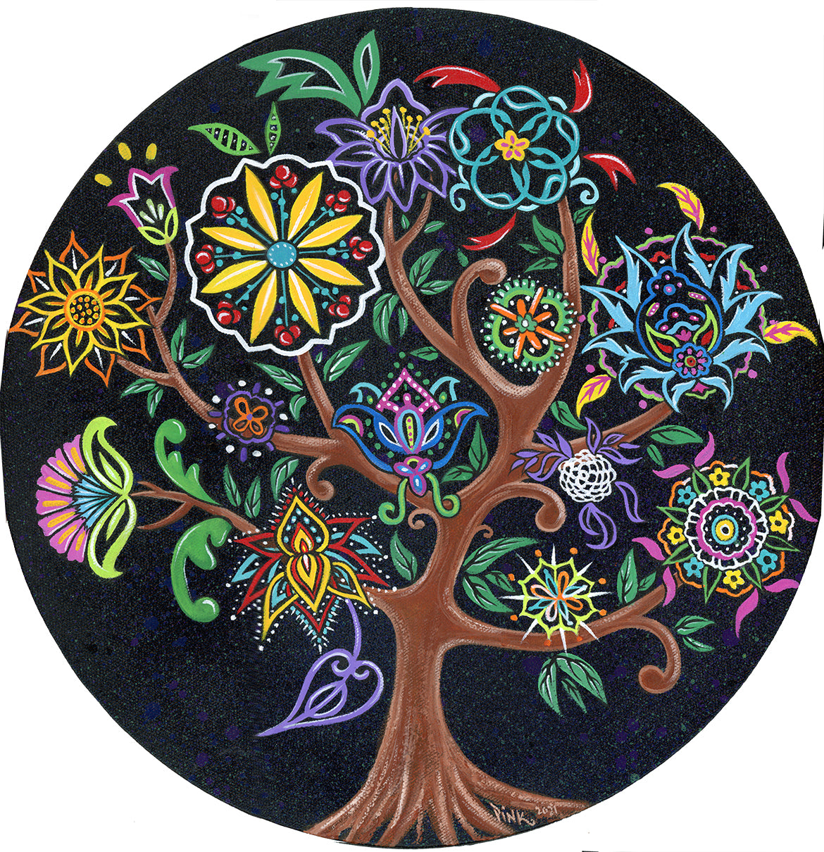 LADY PINK - "Unity Tree”