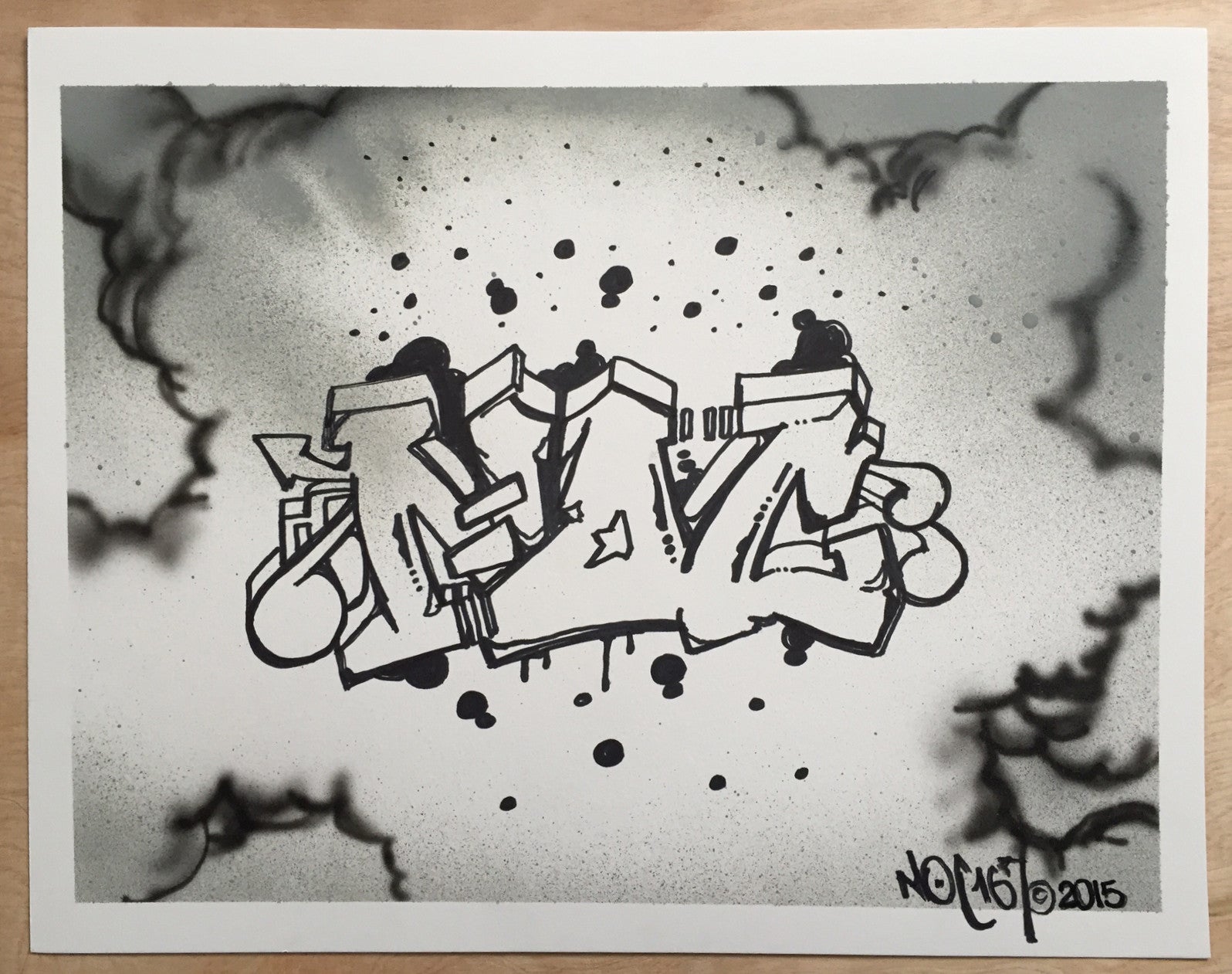 NOC 167 -"NOC" Drawing