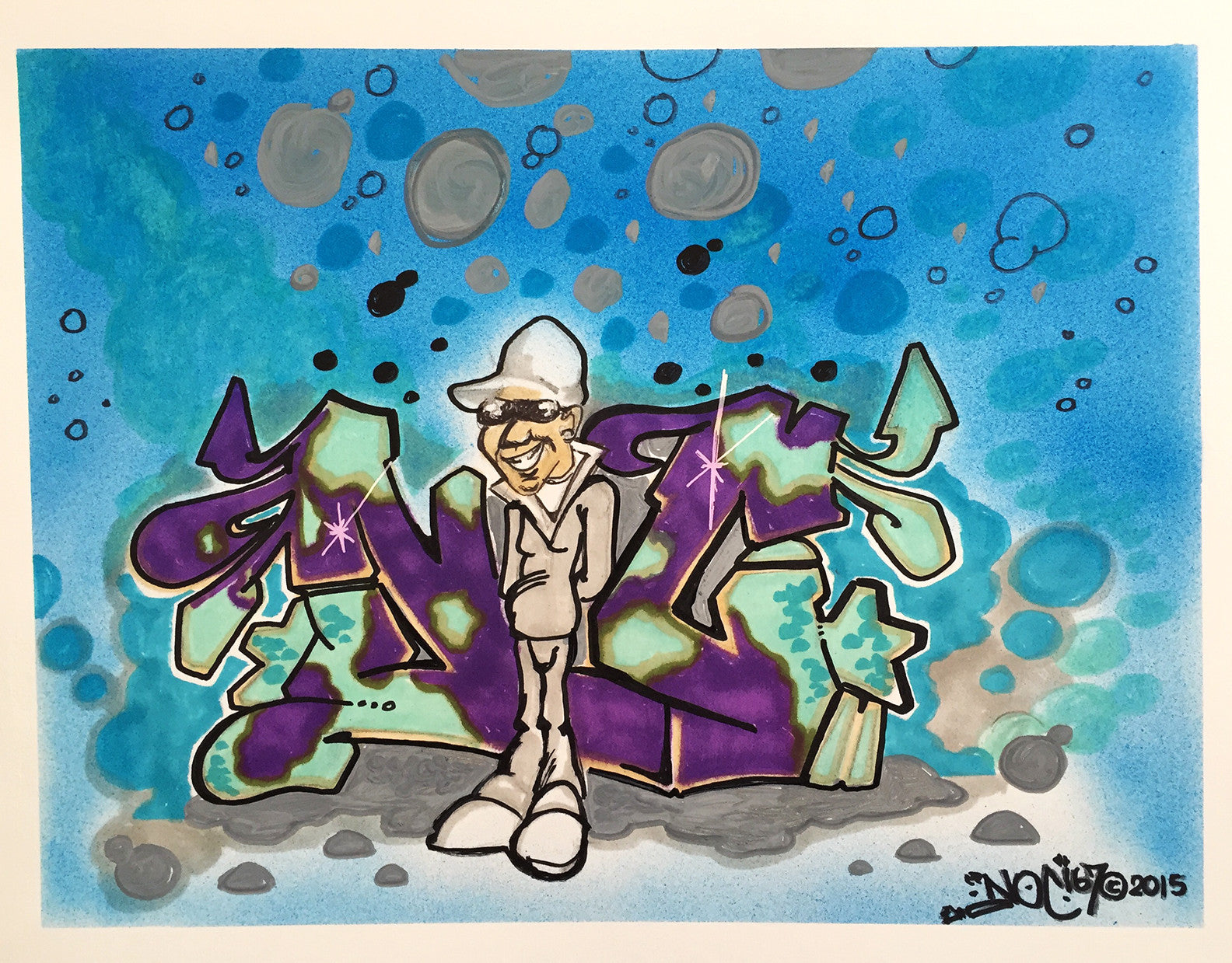 NOC 167 - " Untitled"  Drawing