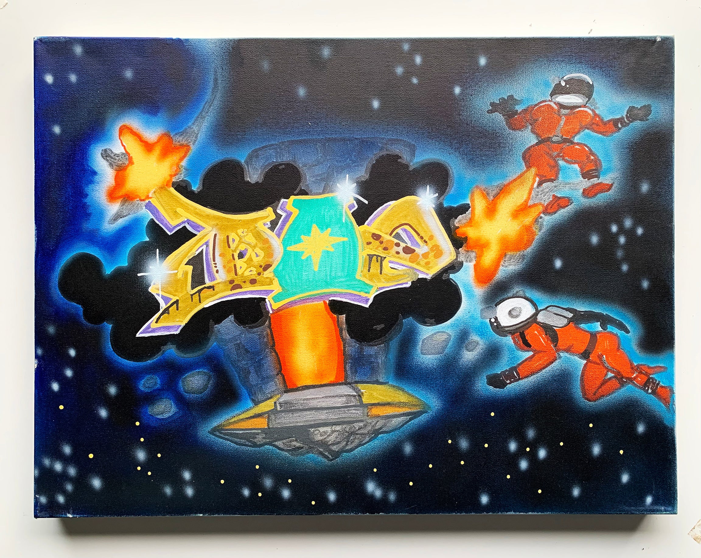 NOC 167 - "SPACE"  Painting