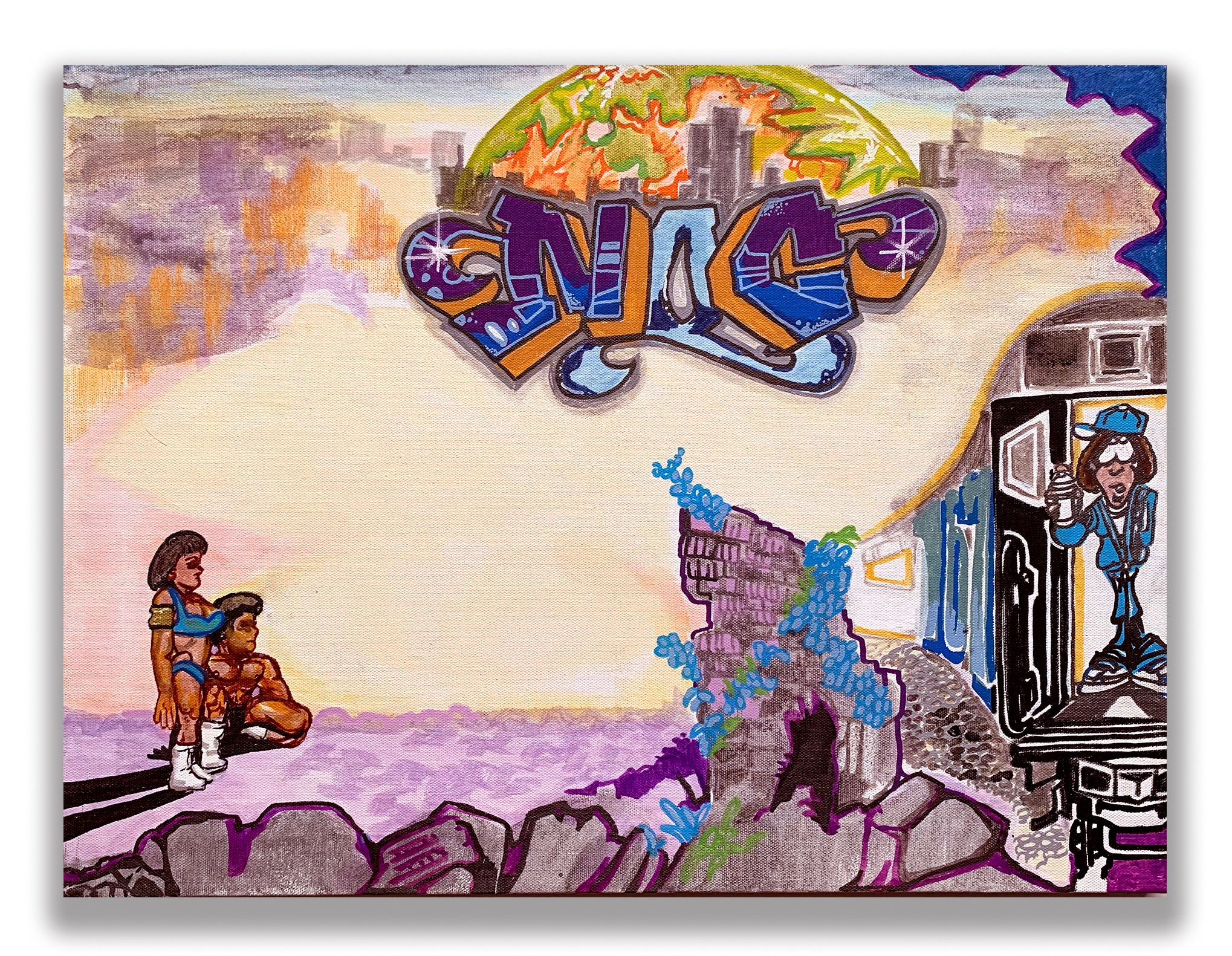 NOC 167 - "NOC"  Painting