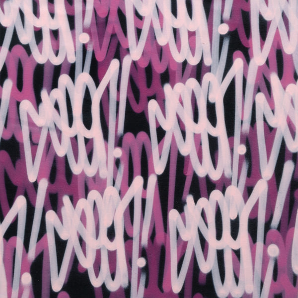 GRAFFITI ARTIST SEEN  -   "Multi  Tags"  Aerosol on  Canvas