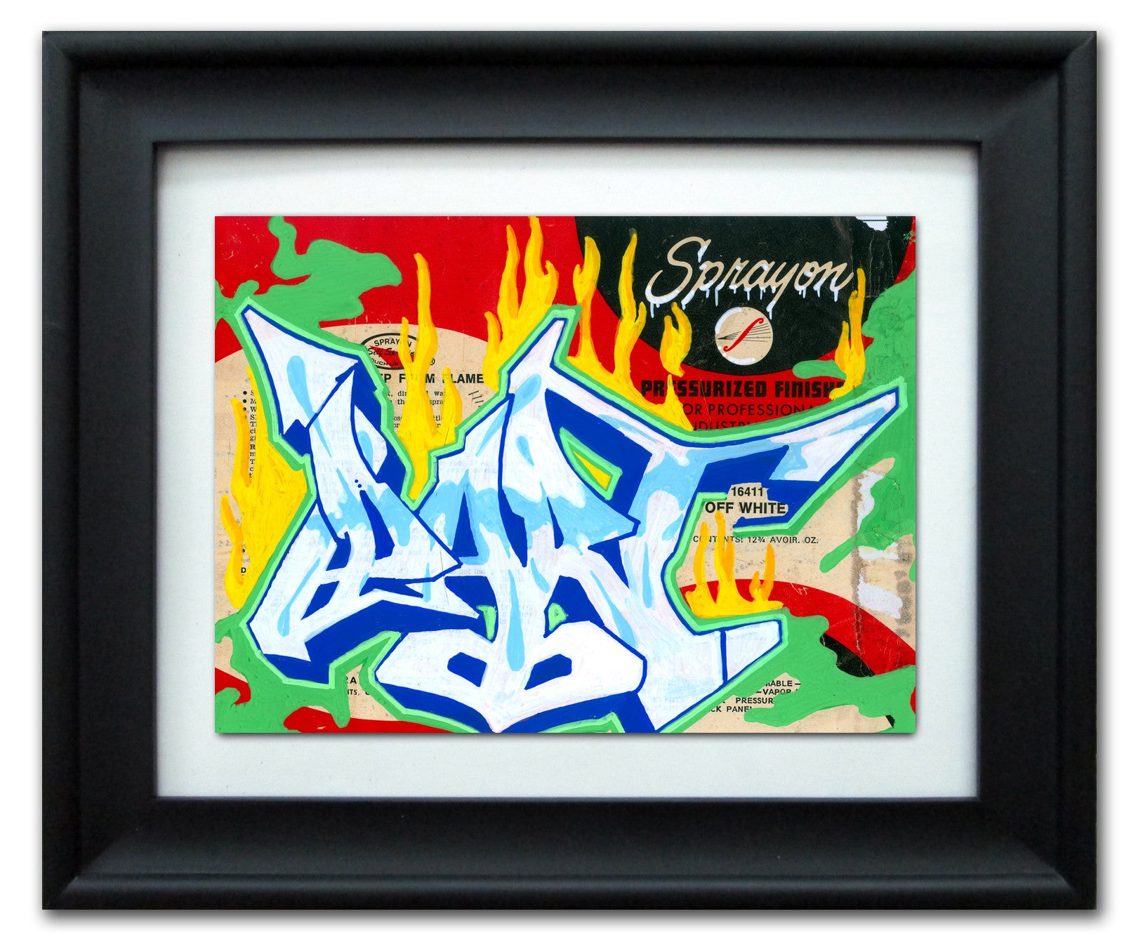 PART ONE - "Spray On" Vintage Label
