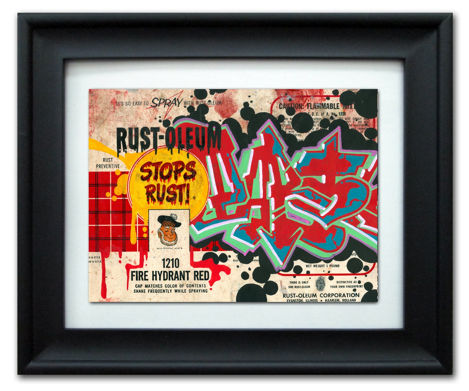 PART ONE - "Rustoleum" Vintage Label
