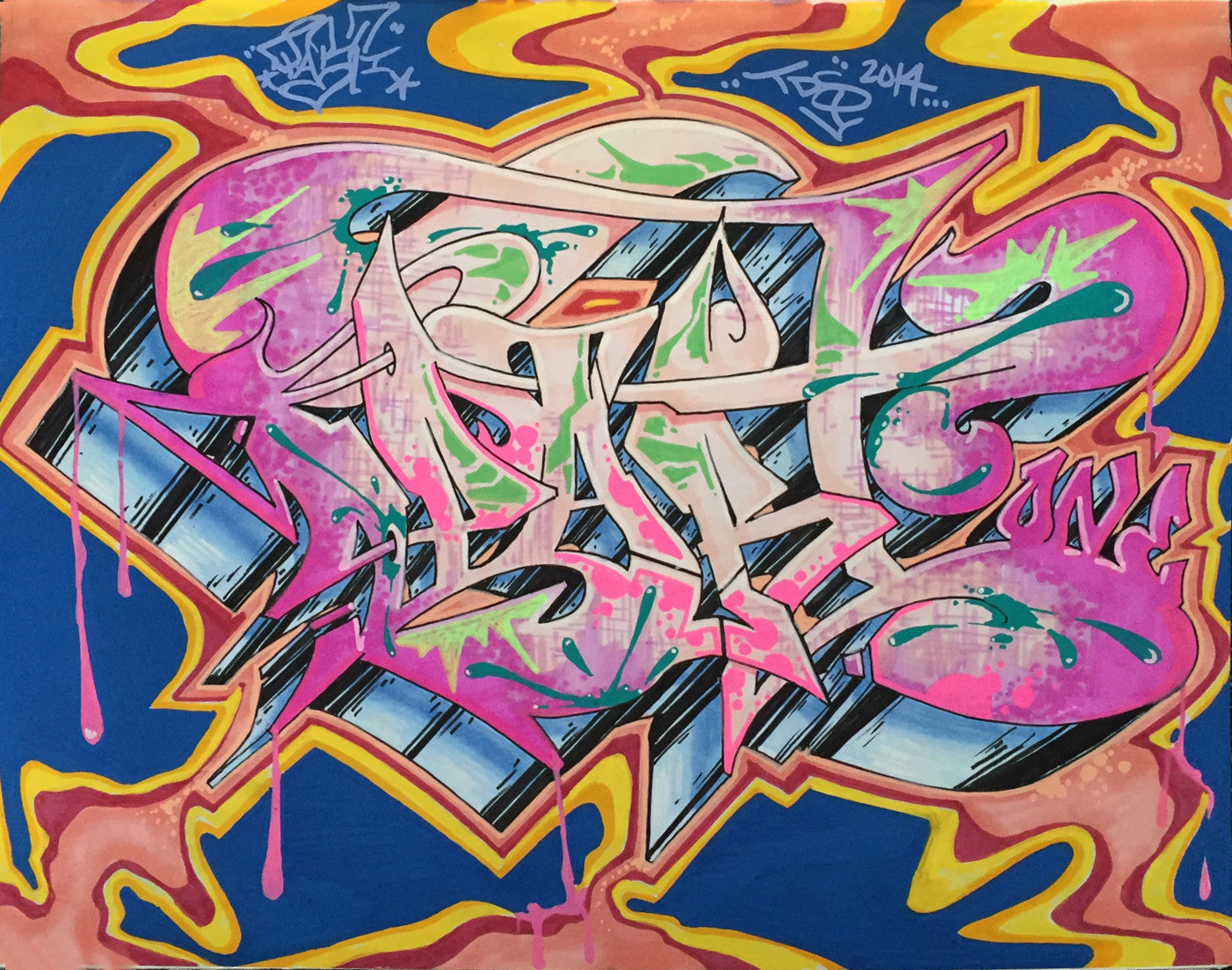 PART ONE - "Untitled" Black Book Drawing