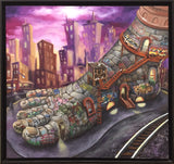 LADY PINK- "Five Pointz" Painting