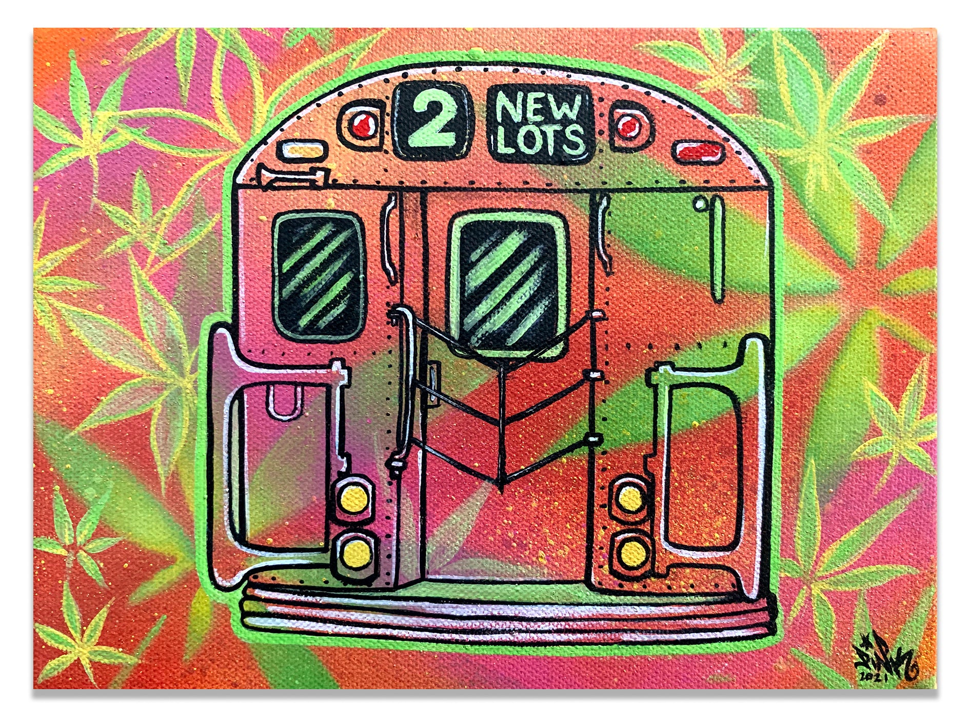 LADY PINK - "New Lots Weed Train”