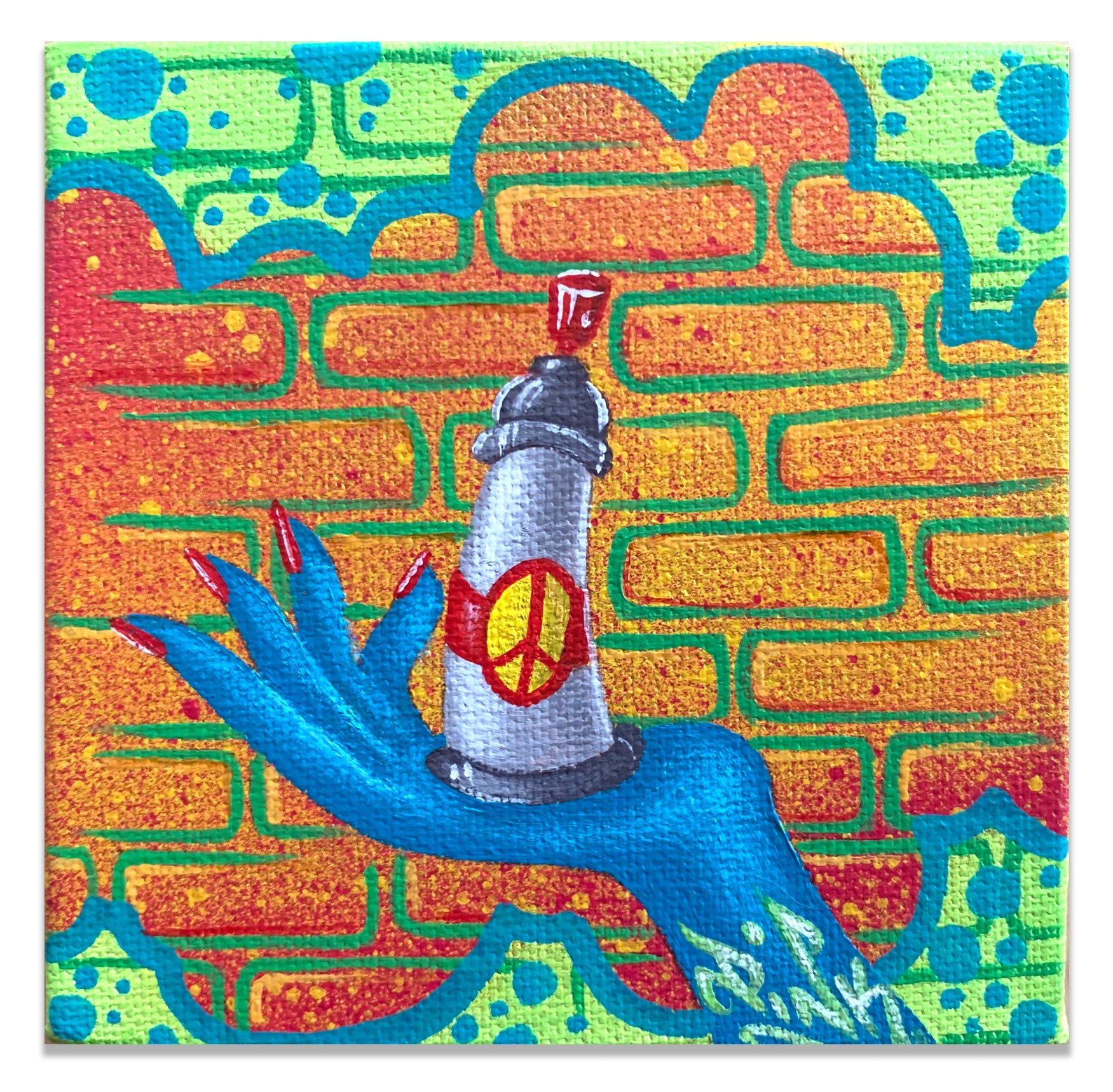 LADY PINK "Peace, Love & Spray Paint”