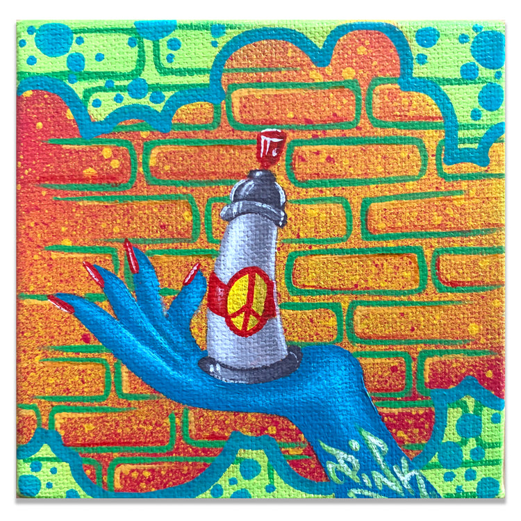LADY PINK "Peace, Love & Spray Paint”