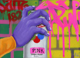 LADY PINK - "Purple Hand"
