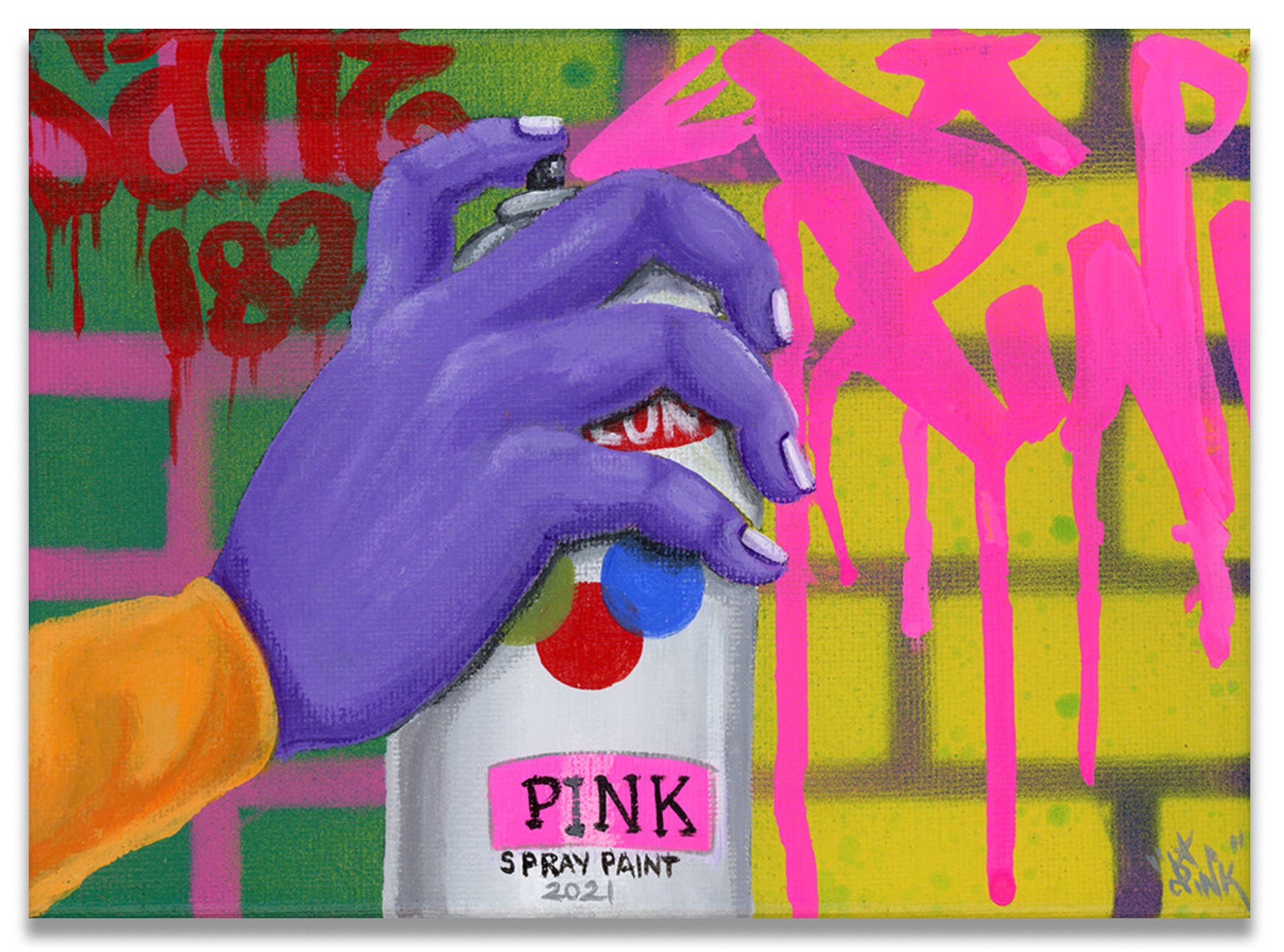 LADY PINK - "Purple Hand"