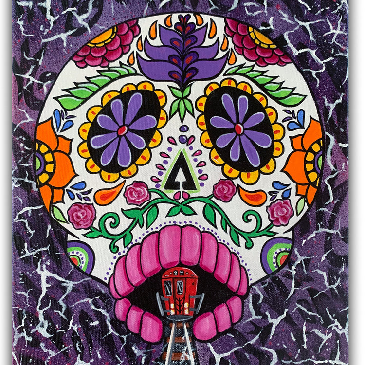 LADY PINK- "Untitled" Painting