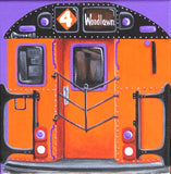 LADY PINK- "Woodlawn #4 IRT " Painting