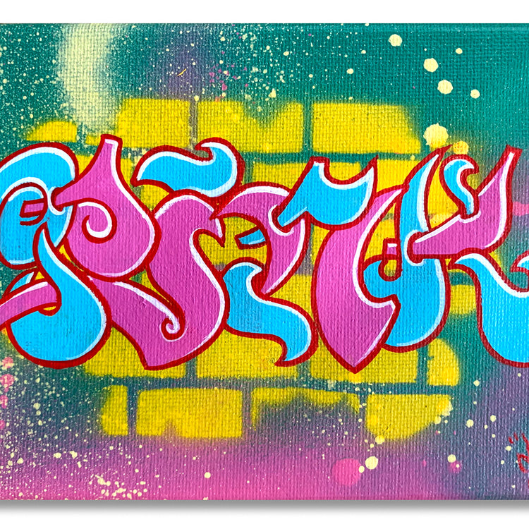 LADY PINK - "Pink on Yellow"